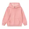 Sudadera con capucha de terciopelo zorro plateado para niños, holgada, color liso, simple, cómoda, versátil, unisex, imprimible