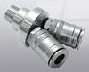 Conector Rápido de Acero Inoxidable Tipo Smc304C Hidráulico de Alta Presión Autocierre Redondo de Tres Vías Redondo de Dos Vías Neumático Conector Rápido
