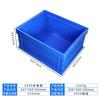 Caja de Plástico Plegable para Rotación, Caja Cuadrada Engrosada para Transferencia de Piezas de Automóvil con Tapa, Contenedor Plegable para Logística