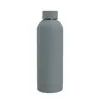 Taza Térmica Pequeña Estilo Americano Recubierta de Goma Seleccionada Cuidadosamente, Botella de Leche Térmica de Acero Inoxidable 304 de Doble Capa al Vacío, Botella de Agua Deportiva