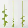 Taladro eléctrico Broca para tierra Broca de flor vástago corto Taladro de torsión para plantar vástago espiral Taladro para verduras de jardín