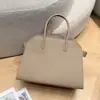 Bolso de mano Row Margaux CB de cuero genuino texturizado de alta gama, gran capacidad, para el trabajo, de hombro y cruzado