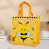 Bolsa Tote Abejita Transfronteriza Regalo Caja de Regalo Compras Niños Linda Transfronteriza Bolsa de Regalo Cumpleaños Niños