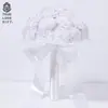 Tecido de alta qualidade noiva segurando flor adereços de fotografia buquê decorativo coreano suprimentos de casamento vendas diretas da fábrica