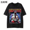 Camiseta de manga corta LAZADA transfronteriza, estilo casual, estilo hip-hop, para parejas, estilo retro, de marca, holgada, estilo americano, para hombre, venta al por mayor en eBay.