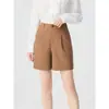 Exclusivo de la Marca Brother 2026 Verano Nuevos Shorts Casuales Versátiles de Cintura Alta Adelgazantes para Mujer