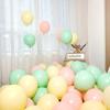 Conjunto de Balões Macaron 10 polegadas Redondos Coloridos Dopamina Balões de Látex Infantis Balões de Decoração de Aniversário