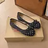 Zapatos Planos de Mujer con Lazo de Lunares Estilo Francés 2026 Nueva Colección Primavera Par Impresionante con Faldas Estilo de Noche Zapatos Mary Jane