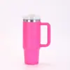 Copo de Carro de Aço Inoxidável 304 de Segunda Geração Transfronteiriço 40oz Copo Isolado de Camada Dupla Copo de Cerveja Gelada com Alça Copo para Gelo
