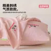 Juego de Dos Fundas de Almohada 100% Algodón Puro, Algodón Completo Algodón Lavado 48cmx74cm Núcleo de Almohada para Adultos Funda Interior Individual