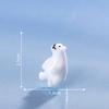 Micro Paisagem Cena Decoração Resina Artesanato Urso Polar Luminoso DIY Jóias Pequenos Acessórios Glaciar Pequenos Ornamentos Boneca