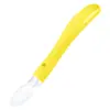 Cuchara para Bebé Cuchara de Silicona con Punta Suave Cuchara de Entrenamiento para Bebé Vajilla Infantil Vajilla para Alimentar Cuchara de Silicona Cuchara Suave de Silicona