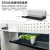 Plato Esmaltado Belleza Pobre Estante de Almacenamiento Magnético Estante Magnético Esmaltado Caja de Almacenamiento Magnético para Pizarra Esmaltada Estante Magnético de Almacenamiento para Refrigerador Estilo Japonés