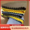Toalla de limpieza para coche con patrón de piña personalizada, toalla de limpieza de vidrio engrosada, toalla de limpieza de vidrio absorbente con patrón de gofre, toalla de lavado de coches absorbente con patrón de panal