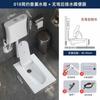 Banheiro com placa de cobertura assento agachado integrado vaso sanitário de agachar cerâmico buraco de agachar mictório mictório doméstico