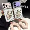 Aplicable para iPhone 18 Funda de Teléfono Bordada de Gato Apple 17 Pro Max Lente Rosa Linda 16 Funda Protectora a Prueba de Caídas