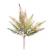Planta artificial atacado cola macia folha persa Feto em maço planta verde falsa flores e plantas artificiais ornamentos de decoração de interiores