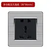 Comércio exterior 20A Painel de interruptores de alta potência duplo 13A Tomada de parede britânica com interruptor e luz indicadora 146 duas posições