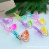 Nuevos accesorios DIY con cuentas de mariposa degradadas, llavero acrílico, cadena para teléfono móvil, decoración de joyería, materiales hechos a mano