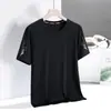 Camiseta de Manga Corta con Sensación Fresca de Seda de Hielo para Hombre Verano 2026 Nueva Camiseta Casual de Media Manga para Hombre Estilo Montaña al Aire Libre