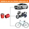 Tapa de Válvula de Neumático de Coche, Cubierta Protectora a Prueba de Polvo para Válvula de Neumático de Motocicleta Eléctrica, Tapa de Válvula Universal, Múltiples Logos de Coche Disponibles