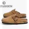 2026 Nuevos Zuecos Retro para Mujer Estilo Birkenstock con Suela Gruesa y Aumento Oculto de Altura