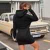 En stock ropa de mujer transfronteriza Amazon AliExpress comercio exterior europeo y americano tallas grandes explosiones chalecos con capucha para mujer vestido