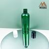 Botella PET de hombro redondo de 100 ml, botella de desinfectante de alcohol de 20 ml, botella de plástico de 13 g, botella con atomizador pequeña, embalaje de plástico