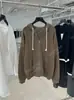 [Recomendación Principal] Cardigan con Capucha de Punto Fino Yuran 26 Nuevo Color Primavera/Verano - Tejido Siente Piel Algodón Nube Cepillado