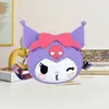 Bolsa Infantil Transfronteriza Billetera de Monedas de Silicona Kulomi Linda Chica Bolso Cruzado para Teléfono Móvil Bolsa para Auriculares Cartera de Almacenamiento
