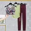 Traje de Ropa de Yoga Xiyin Sujetador Profesional de Pilates sin Aro de Acero Copa de Una Pieza Espalda Deportiva de Belleza Traje de Sujetador de Fitness