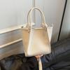 Bolso de Hombro de Estilo Simple Coreano de Moda para Mujer 2025 Nuevo Primavera y Verano Estilo Bosque Moda Casual Bolso Bucket Suegra