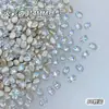 Zircônia Branca Fundo Plano Nail Art Mini Pequena Zircônia Pequena Decorações Mistas Strass de Nail Art Brilhantes Super Brilhantes Atacado