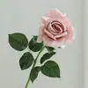 Flores Artificiais Laranja e Brancas, Flores Artificiais de Luxo de Alta Qualidade para o Dia dos Namorados e Festival Qixi, Arranjos Florais de Chão para Mesa de Jantar da Sala de Estar, Acessórios de Decoração Floral