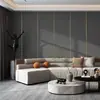 Revestimiento de pared autoadhesivo fondo de pared papel tapiz dormitorio sofá mesita de noche lino revestimiento de pared papel tapiz autoadhesivo engrosado decoración de sala de estar