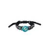 Pulseira Naruto Sharingan Unissex Trançada Acessórios Periféricos de Anime Estilo Casal Pingente Substituível