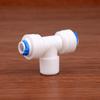 Purificador de Agua Shangguo Unión de Derivación de Tubería de Tres Vías de 2 Puntos Accesorios para Dispensador de Agua con Filtro de Grifo Microfiltración