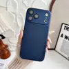 Funda para teléfono dos en uno con tacto de piel para iPhone 18 Pro Max Apple 17 cubierta protectora con película para lente incorporada 16