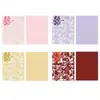 Papel de regalo de estilo francés con temática floral para celebraciones, arreglos florales DIY, empaques florales románticos y suministros para florerías nuevas