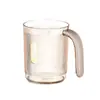 Taza de lavado de alto valor estético transparente creativa simple lujo taza para enjuague bucal hogar pareja cilindro de dientes taza para cepillo de dientes fabricantes venta al por mayor