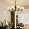 Luz Principal de Tela Hecha a Mano Estilo Nanyang Retro para la Sala de Estar, Lámpara de Techo Vintage para el Comedor, Lámpara de Dormitorio de Espectro Completo para Protección Ocular