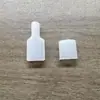 Enchufe de Silicona para Tira de Lámpara Tipo Raqueta Salida Directa Impermeable Carcasa de Enchufe para Barra de Luz Enchufe de Cola Tapa de Cola Accesorios Iluminación de Barra de Luz