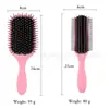 Set de Peines para Peluquería, Menos Antiestático Bolsa de Aire Peine Masajeador, Peine de Cojín de Aire, Peine Rodillo Estilizador para Cabello Rizado, Peine de Dientes Separados