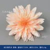 Flores Artificiais Cor de Champanhe, Arranjos de Flores de Seda, Acessórios de Cabelo, Acessórios para Prendedores de Cabelo, Materiais para DIY, Decorações de Cena Feitas à Mão, Cravos