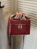 Nova Bolsa Caixinha com Padrão de Crocodilo Outono/Inverno 2025, Bolsa Quadrada Pequena para o Dia a Dia, Bolsa de Ombro Único Transversal, Bolsa Mini Feminina
