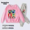 Ropa infantil de mario suéter pantalones traje de manga larga ropa niños y niñas Super Mary Maliou primavera y otoño T
