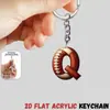 Llavero Acrílico Creativo Colgante Decorativo Más Vendido Nuevo de Moda Colgante Transfronterizo