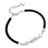 Pulseira de Aço Titânio Cintura Fina Romana de Alta Qualidade Pulseira de Zircônia de Luxo Discreto Nicho Pulseira para Namoradas Feminina 2024 Novo