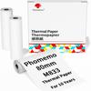 Papel térmico de secado rápido PhomemoM08F/M832/S821 para impresión de tatuajes (tamaño A4/A5/B5/Carta)