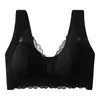 Novo Estilo Sutiã Confortável com Renda Frontal, Botões Ajustáveis, Push-Up Que Levanta e Sustenta os Seios Laterais, Previne a Flacidez e Não Tem Aro para Mulheres